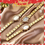 New Vintage Men Women's High Quality Oval Shape Stainless Steel Watch Bracelet Fit 9mm DIY Italian Charm Bangle Jewelry Gifts