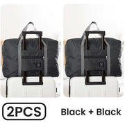Foldable Polyester Oxford Travel Duffel Bag — 48 × 32 × 16 cm, Selected Pack