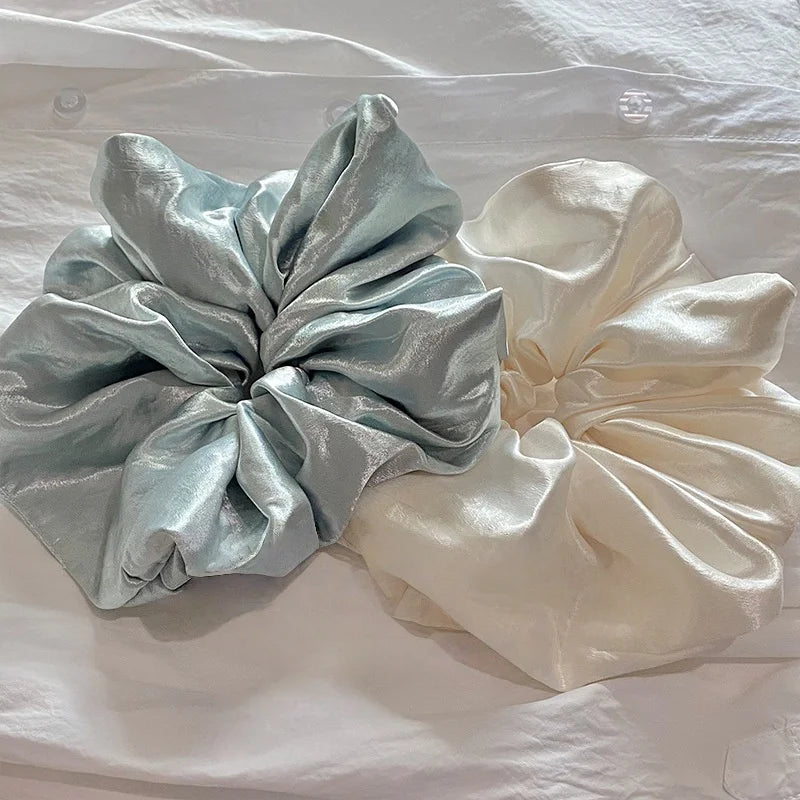 Large Satin Hair Scrunchie — 1 Piece