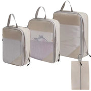 Polyester Travel Packing Organizers — 4-Piece Set, Selected Color