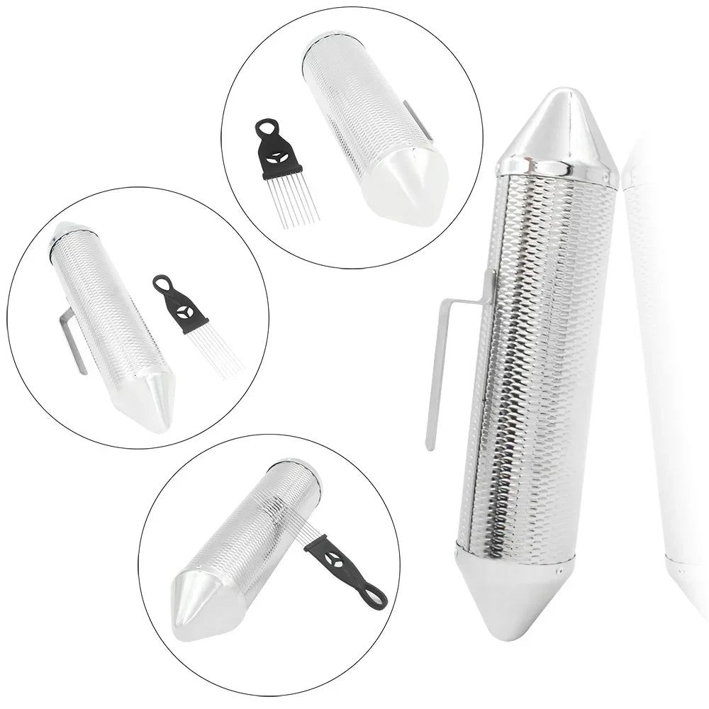 Metal Guiro with Scraper