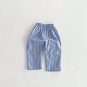 Kids Cartoon Print Summer Trousers