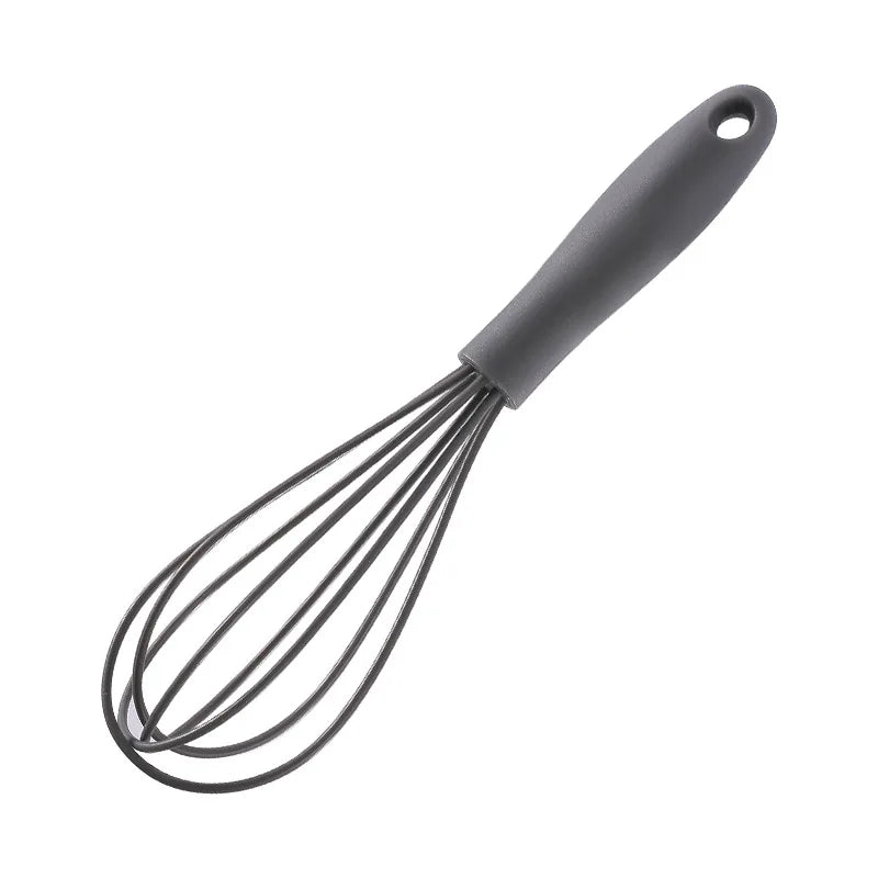 6-inch Mini Children's Silicone Egg Beater Household Manual Cream Egg Mixer Kitchen Baking Tool