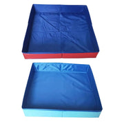 Dog Paddling Pool 50x50x10cm PVC Folding small pet bathtub Summer Cool Cleaning Basin for Puppy Cats Ducks Parrots Pet Supplies