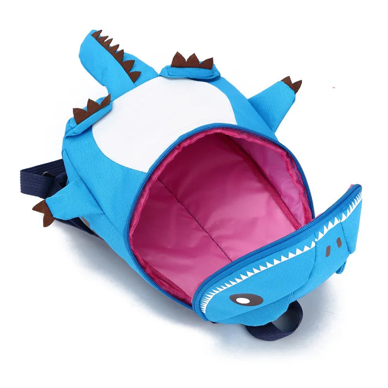 New Cartoon Dinosaur Baby School Bag Girl Kindergarten Oxford Cloth SchoolBag Boy Waterproof Child Animal Backpack Travel Bag
