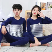 Teens Pajamas Long Sleeves 100% Cotton Pyjamas Big Kids Clothes Sets Children Boys Sleepwear Pajamas For Girls 10 12 14 16 Years