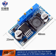 LM2596 DC-DC 3A Adjustable Step-down Module LM2596 Constant Current Voltage Regulator High Efficiency Low Heat