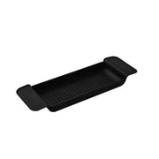 Extendable Plastic Bathtub Tray — 55.6–78.8 cm, Black or White