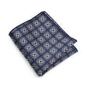 Novelty Design Men's Handkerchief Dot Floral Animal Pattern Pocket Square Party Dinner Hanky Chest Towel Suit Accessories Gift