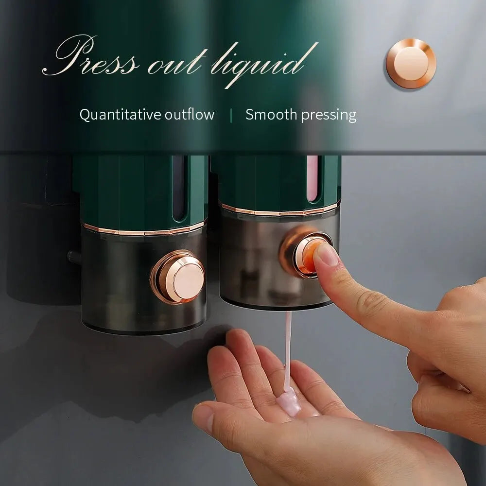 No-Drill Wall-Mount Soap Dispenser