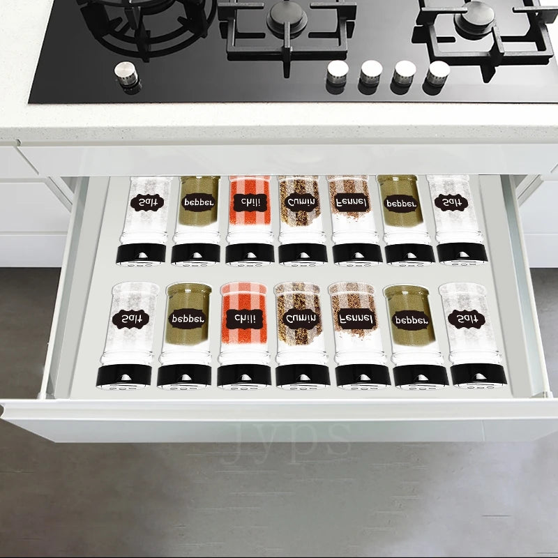 5/10/15/20PC Salt and Pepper Shakers Spice Jars Spice Container Plastic Does Not Contain BPA Canister Set Kitchen Sugar Bowl