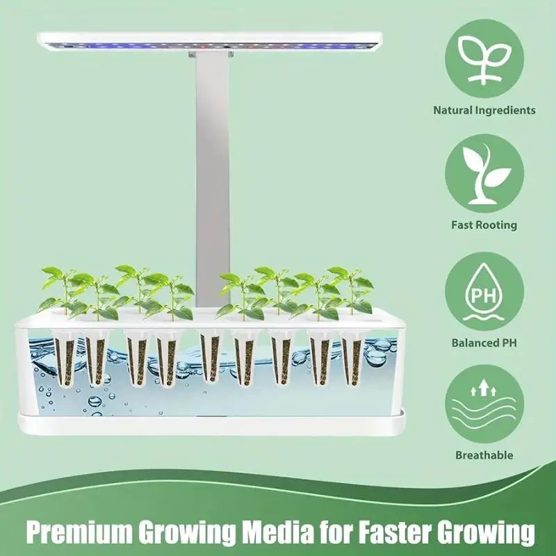 67-Piece Indoor Hydroponic Seed Pod Kit