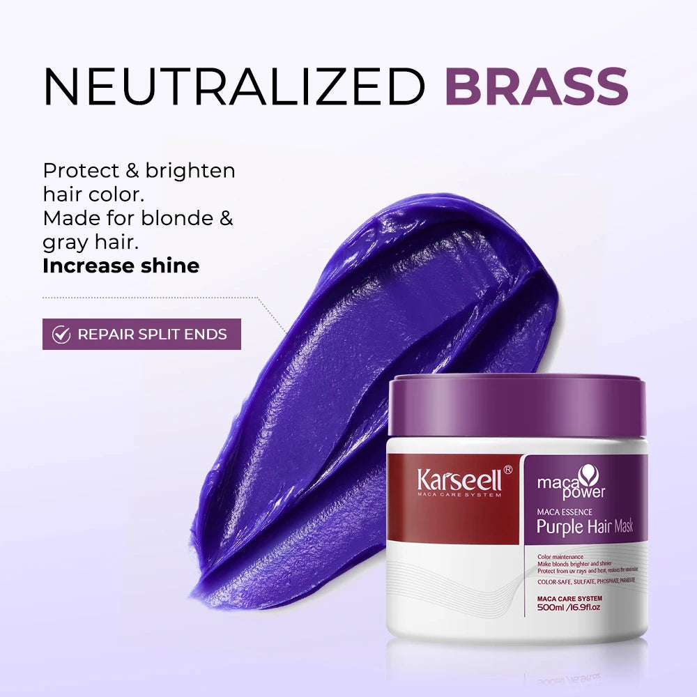 Karseell Purple Toning Hair Mask