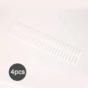 Cut-to-Fit Polypropylene Drawer Dividers — 4 Pieces, 37 × 7 cm