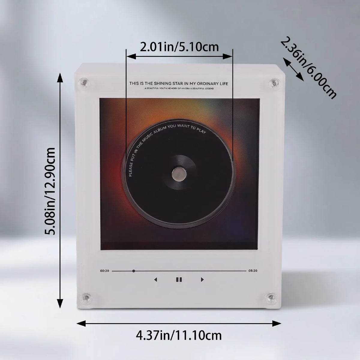 Music Fridge Magnet Player — 9-Disc NFC Set