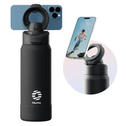 Stainless Steel Insulated Bottle with Magnetic Phone Holder — 710 or 950 mL