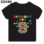 Building Blocks Print Kids T-Shirt