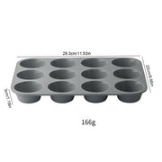 12 Holes Silicone Baking Mold for Baking 3D Bakeware Chocolate Round Sphere Mold Cupcake Pan Cake DIY Muffin Kitchen Tool