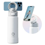 Stainless Steel Insulated Bottle with Magnetic Phone Holder — 710 or 950 mL