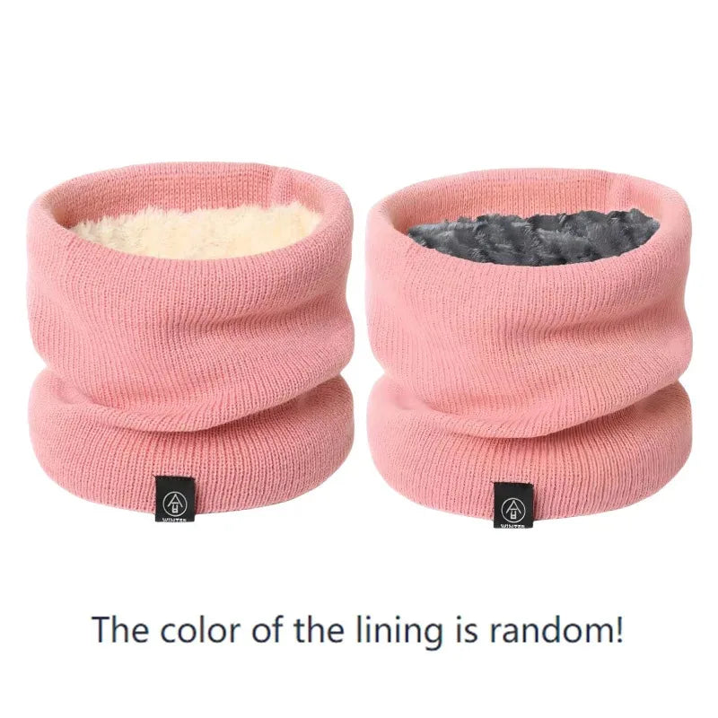 Unisex Acrylic Knit Neck Warmer — 16 × 18 cm