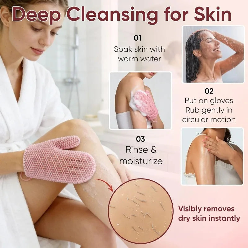 Honeycomb Exfoliating Shower Glove