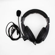 Professional Noise Cancelling Overhead Headphones With Microphone for 2Pin Baofeng Gaming Wired Headsets Earphones