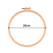 Plastic Embroidery Hoop — 7.3–27 cm, 1 Piece