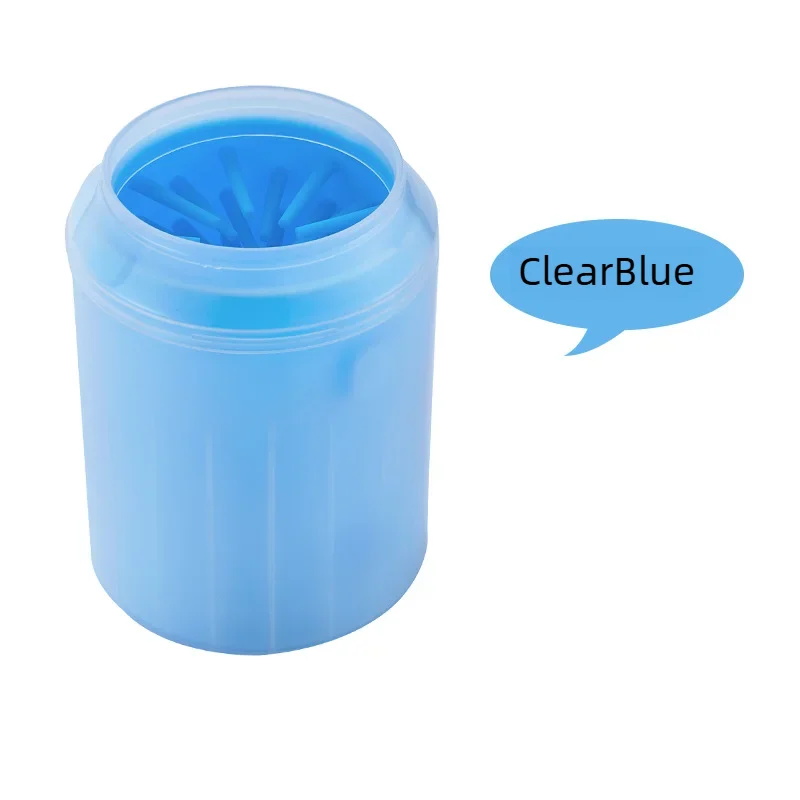 Dog Paw-Cleaning Cup with Silicone Insert — S, M or L, 1 Piece