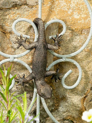 1pc Planter Figurine, Plant Planter Gecko Hanging - Decorative Patio Art Ornament for Patio, Yard and Garden Planter Decoration