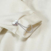 Magnetic Garment Chain Clip — Bow, Heart or Pearl-Style Accent