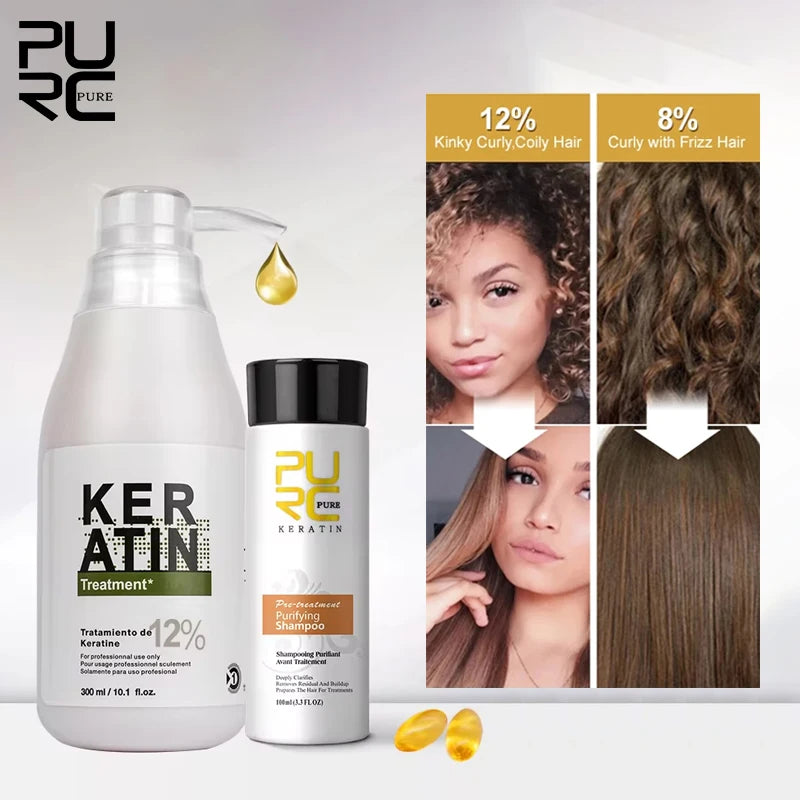 PURC Brazilian Keratin Treatment Set
