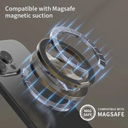 Fidget Spinner Magnetic Phone Holder for MagSafe Foldable Fingertip Gyroscope Ring Grip Kickstand Universal Strong Magnet Stand