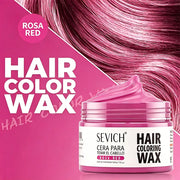 Silver White Temporary Hair Color Wax Pomade Disposable Hair Coloring Mud Natural Washable Hair Styling Clay for Men Girls Women