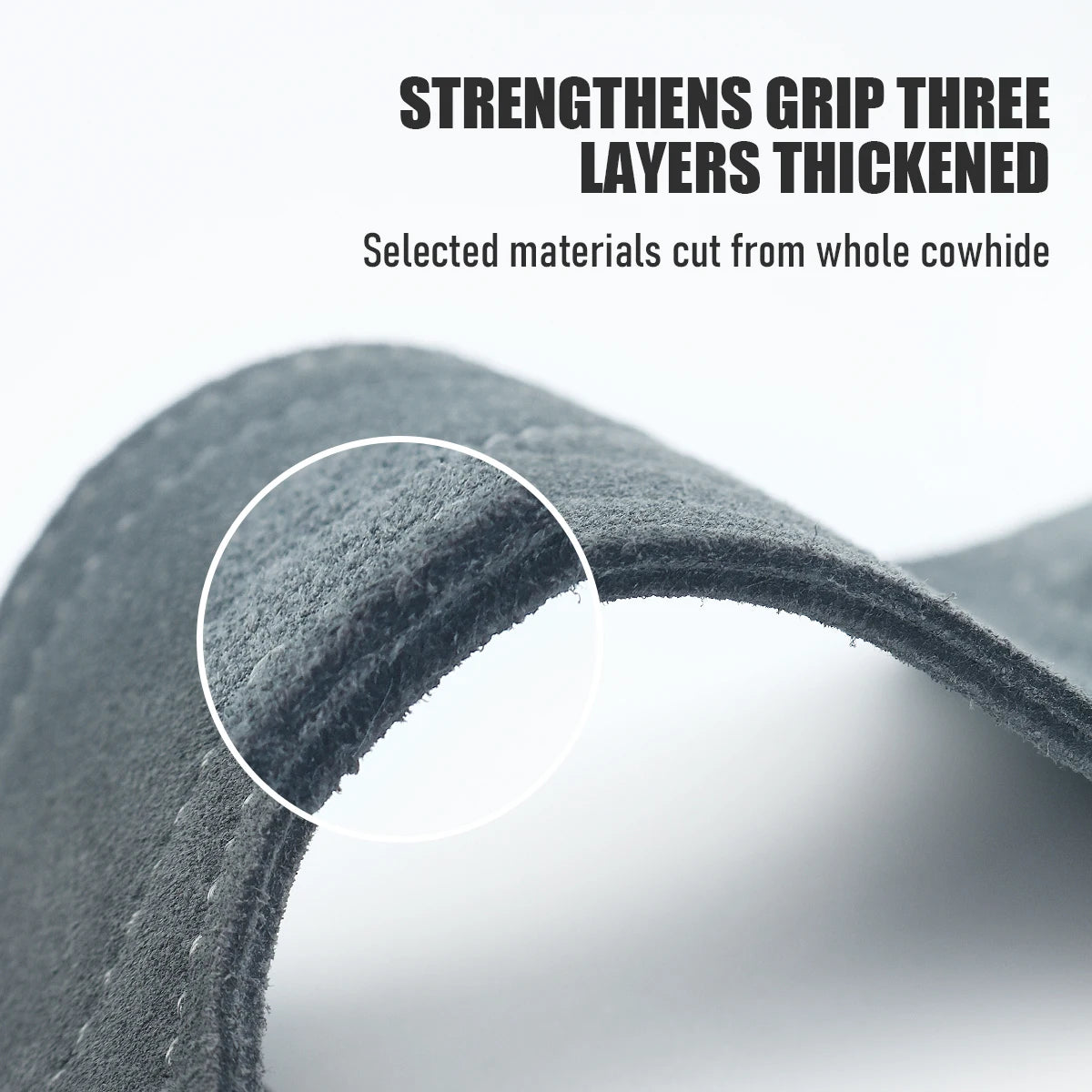 Leather Weightlifting Grip Pads