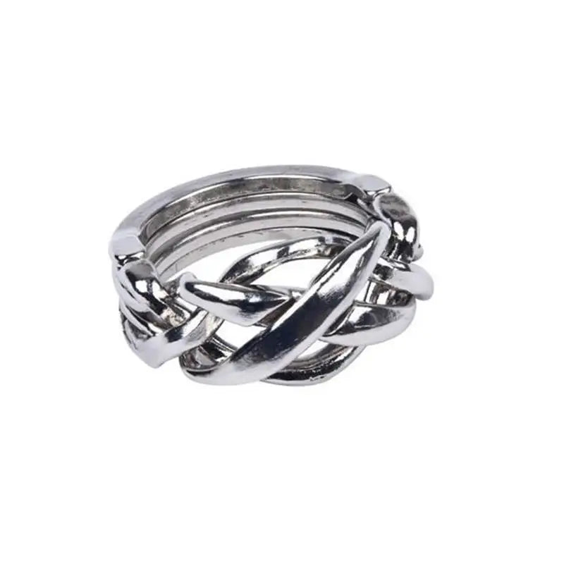 Metal Ring Logic Puzzle
