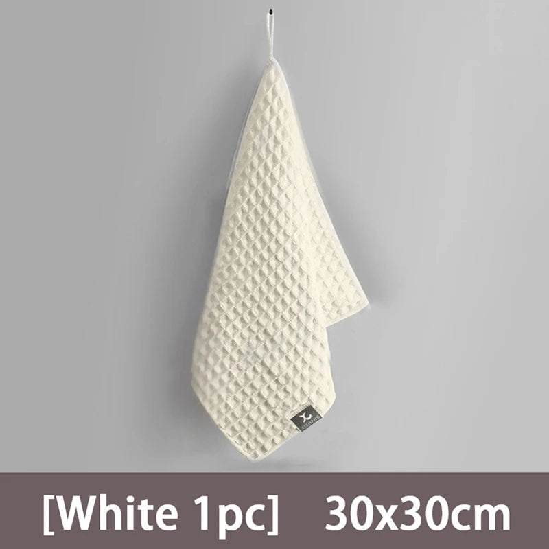 Microfiber Coffee-Bar Cleaning Towels — 30 × 30 cm, Selected Pack