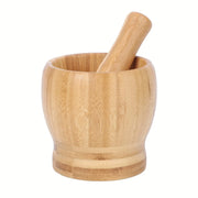 Leeseph Bamboo Mortar and Pestle Set