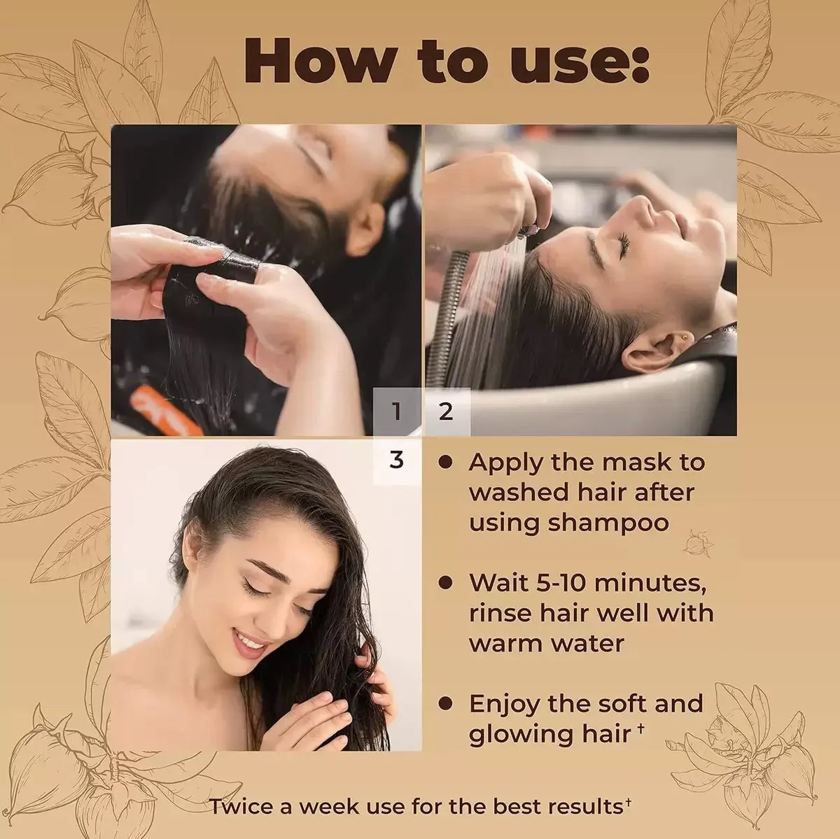 Collagen Argan Oil Hair Repair Mask