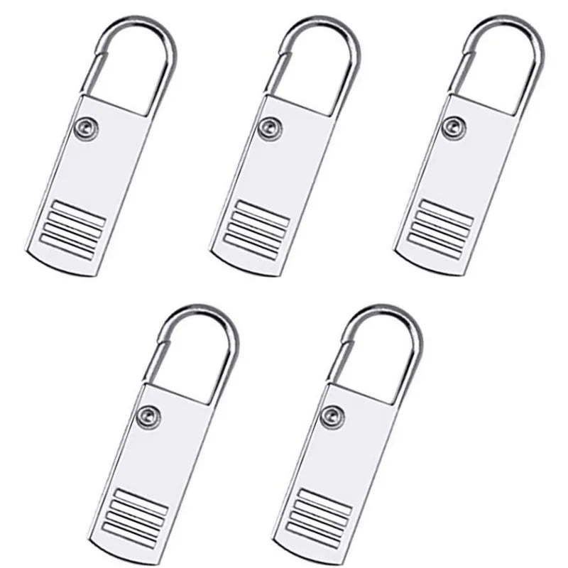 Replacement Zipper Pull Tabs — Selected Style, 5- or 10-Piece Pack