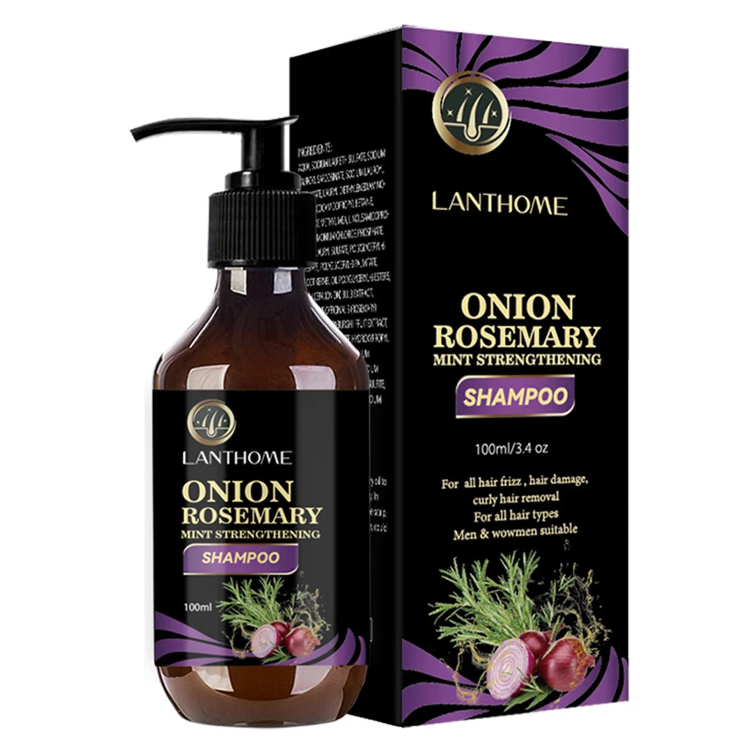 Rosemary Onion Strengthening Shampoo