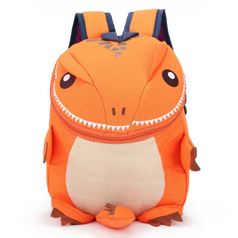New Cartoon Dinosaur Baby School Bag Girl Kindergarten Oxford Cloth SchoolBag Boy Waterproof Child Animal Backpack Travel Bag