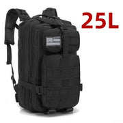 Unisex Oxford Hiking Backpack — MOLLE Webbing, 25L or 50L