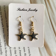 Korean Fashion Earrings for Girl Summer Holiday Cute Romantic Drop Earrings Gift for Friend Wholesale
