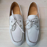 Sheepskin Leather Loafer Flats