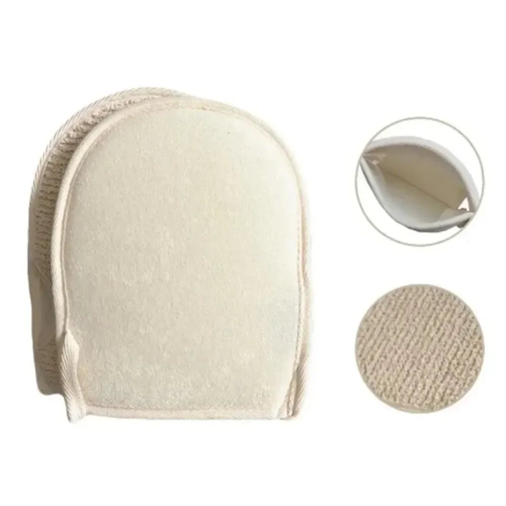 Dual-Texture Loofah Exfoliating Glove