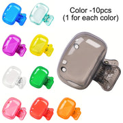 Plastic Toothbrush Head Cover — Selected Color and Pack