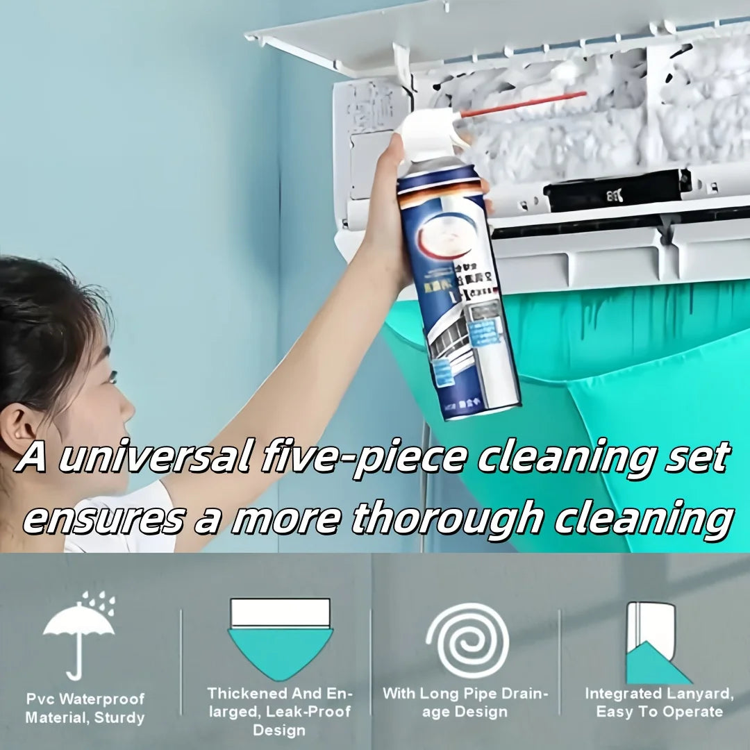 AC Cleaning Cover Kit with Water Bag