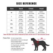 Reflective Waterproof Dog Rain Jumpsuit
