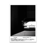 Supercar Canvas Wall Art Print Poster Car Magazine Decor Mural Modern Home Decor Car Lover Gift Unframed