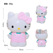 Cute Cartoon Desk Organizer Kawaii Cat Print Pencil Holder Pen Stand Office Storage Container For Women Teens Girls Gift daily
